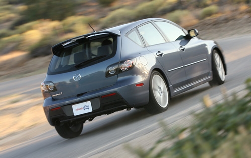 Сравнительный тест 2008 Subaru Impreza WRX vs. 2007 Mazdaspeed 3